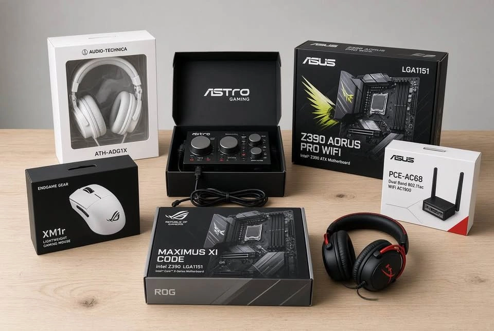 Gaming Gear Lot: Audio-Technica, Endgame Gear, Astro, More - photo 2
