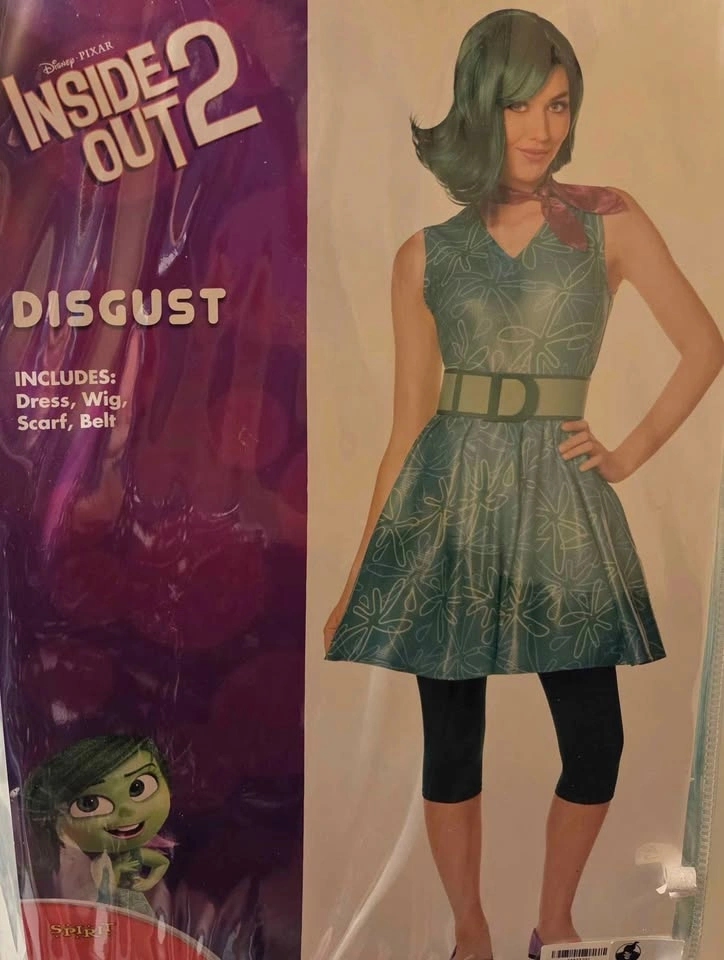 ADULT Inside Out Disgust character costume - photo 2