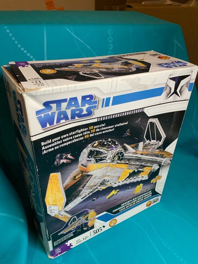 Star Wars Anakin's Jedi Starfighter 3D Puzzle