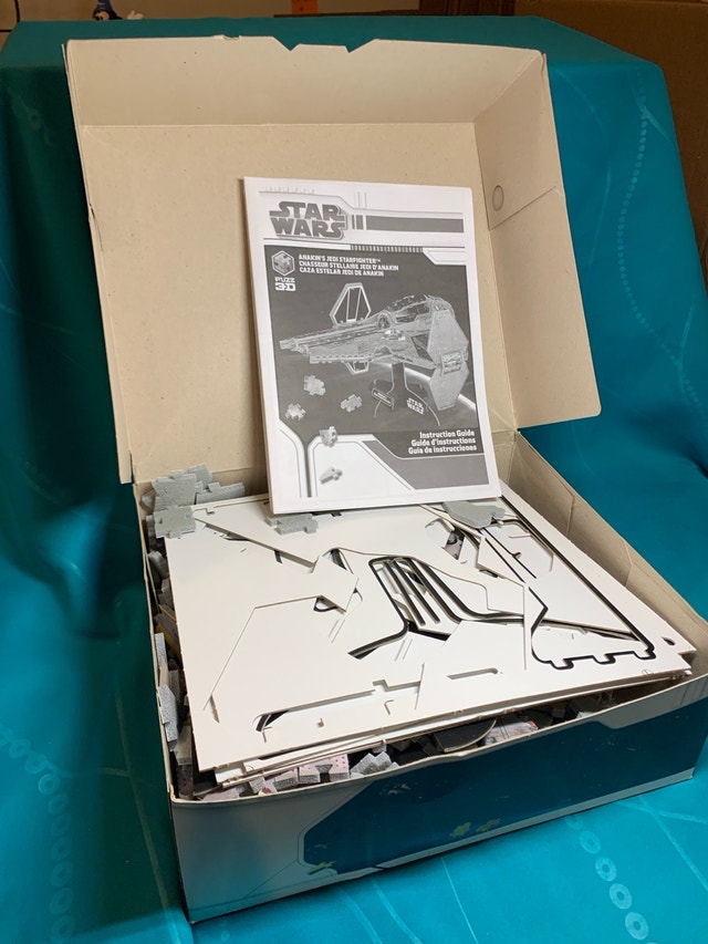 Star Wars Anakin's Jedi Starfighter 3D Puzzle - photo 2
