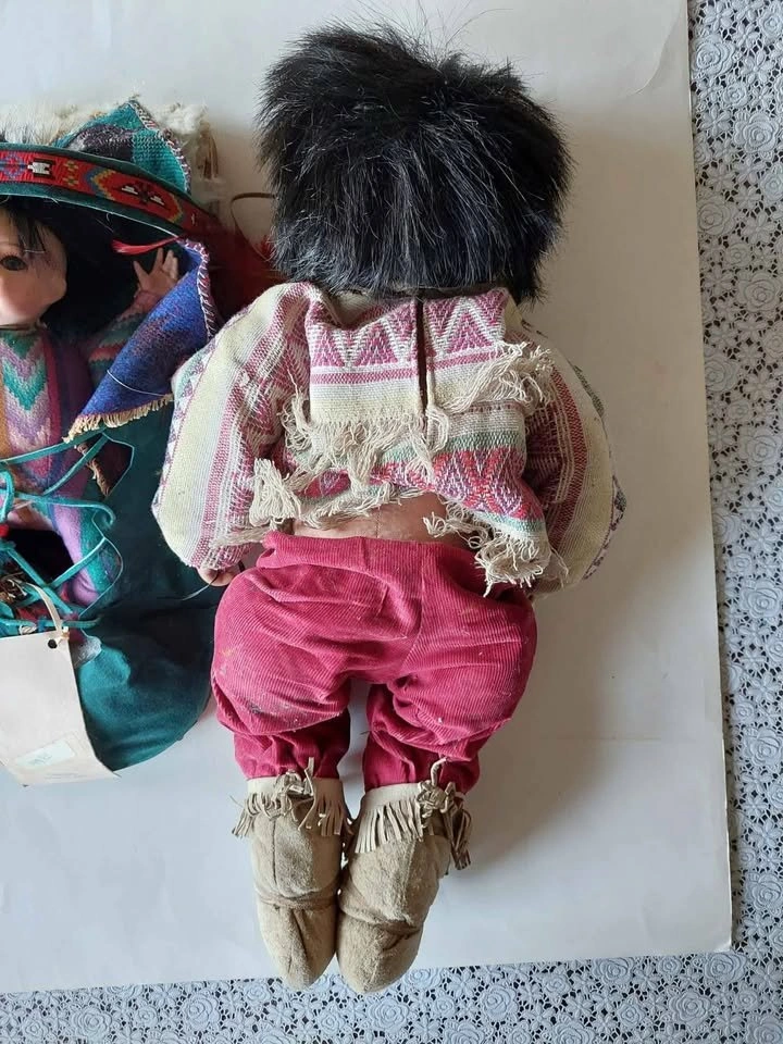 Charades Fine Porcelain Dolls Native American Collection - photo 5