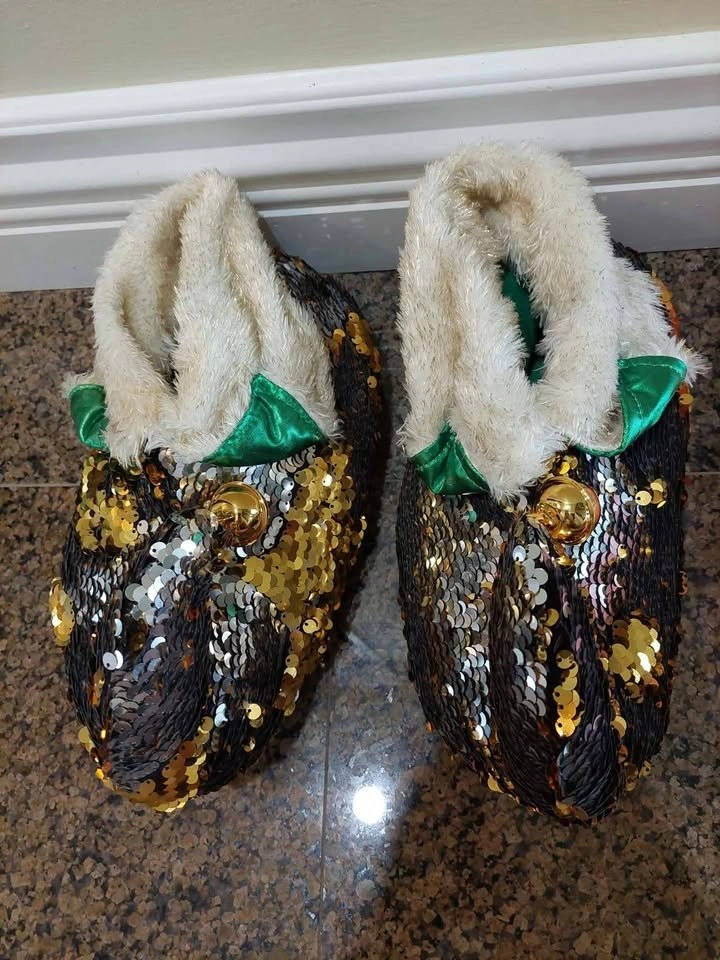 Plush slippers - photo 3