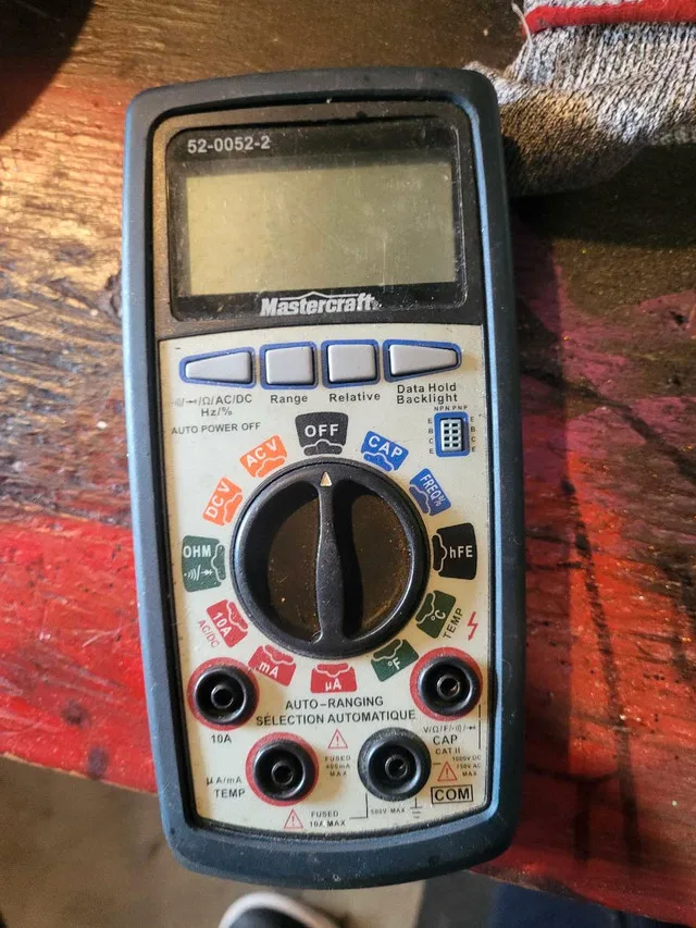 Mastercraft Multimeter
