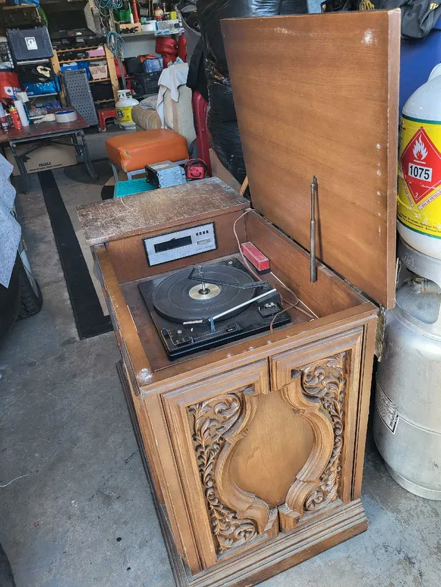 Record Player Cabinet