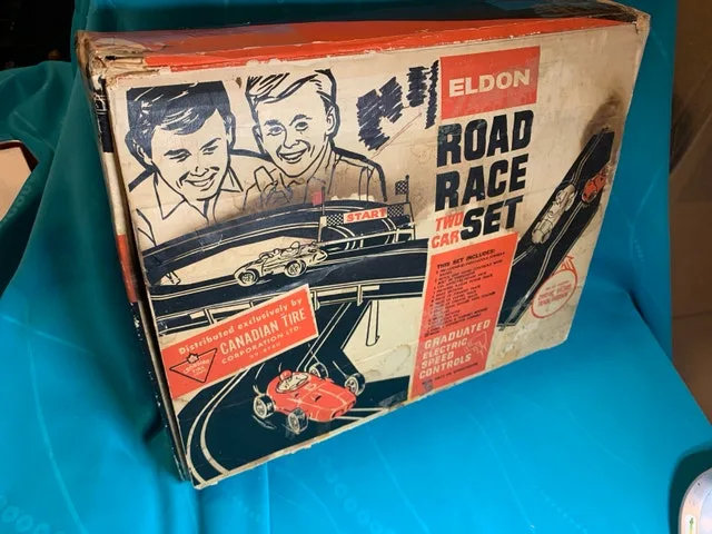 Eldon Road Race Slot Car Set