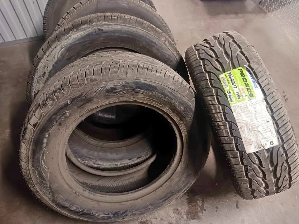 255 60 r17 THREE NEW TOYO PROXES ST II ALL SEASON TIRES thumbnail