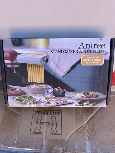 Antree 3-in-1 Pasta Roller & Cutter Attachment for Stand Mixer - photo 5