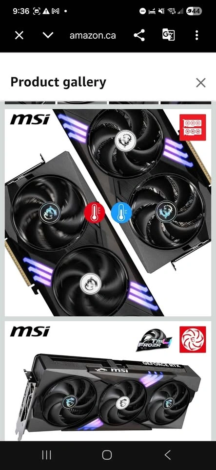 MSI GeForce RTX 5070 12G Gaming Trio OC - photo 2
