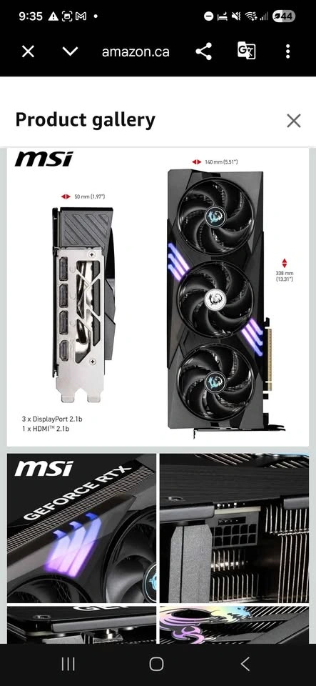 MSI GeForce RTX 5070 12G Gaming Trio OC - photo 3