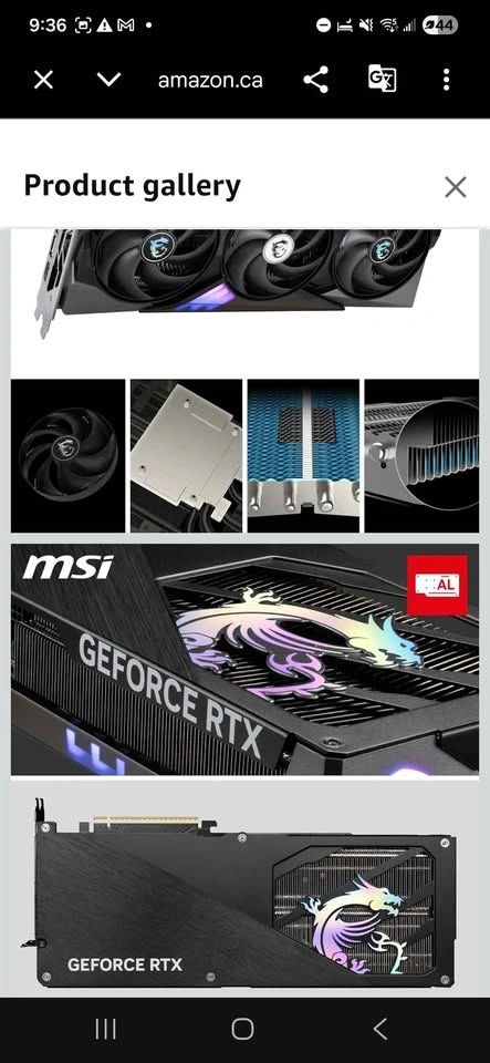 MSI GeForce RTX 5070 12G Gaming Trio OC - photo 4