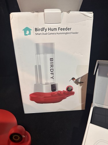 Birdfy Hum Feeder Smart Dual-Camera Hummingbird Nectar Feeder - photo 2