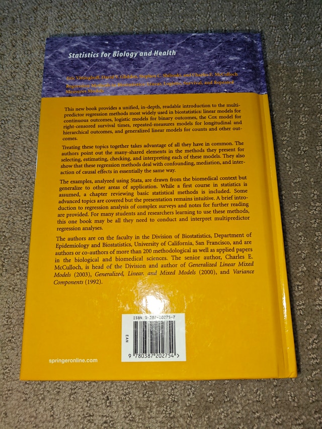 Regression Methods in Biostatistics Vittinghoff Glidden Shiboski - photo 3