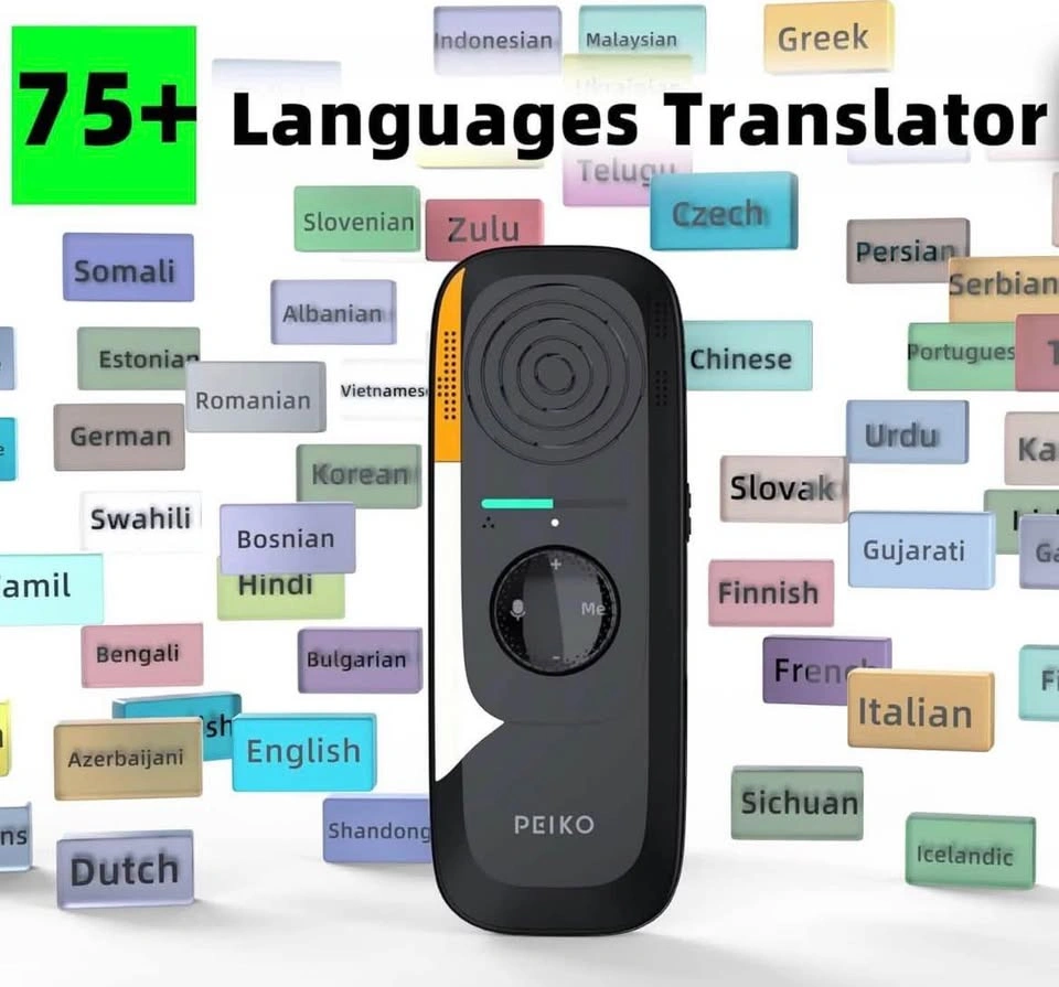Peiko Language Translator Device - Two-Way Real-Time AI - photo 3
