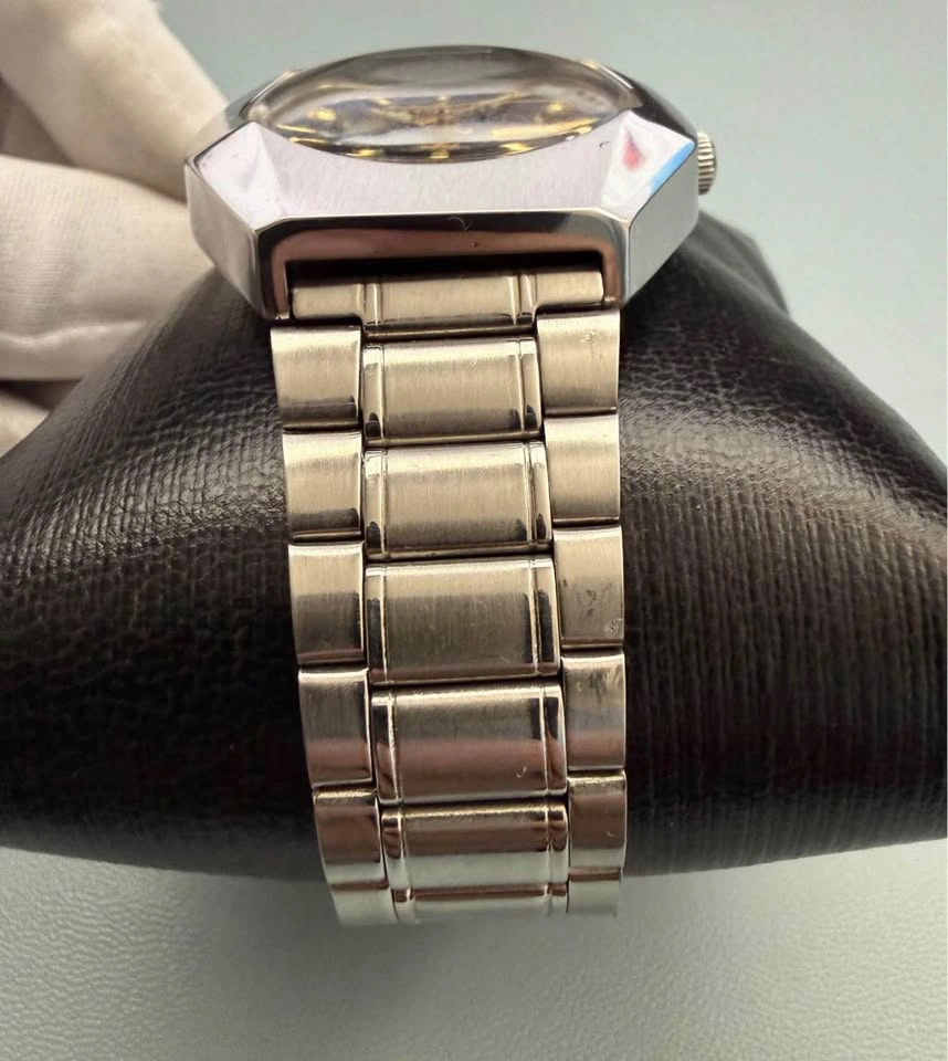 Ricoh Automatic Men’s Watch 21 Jewel Japan Blue Dial - photo 3