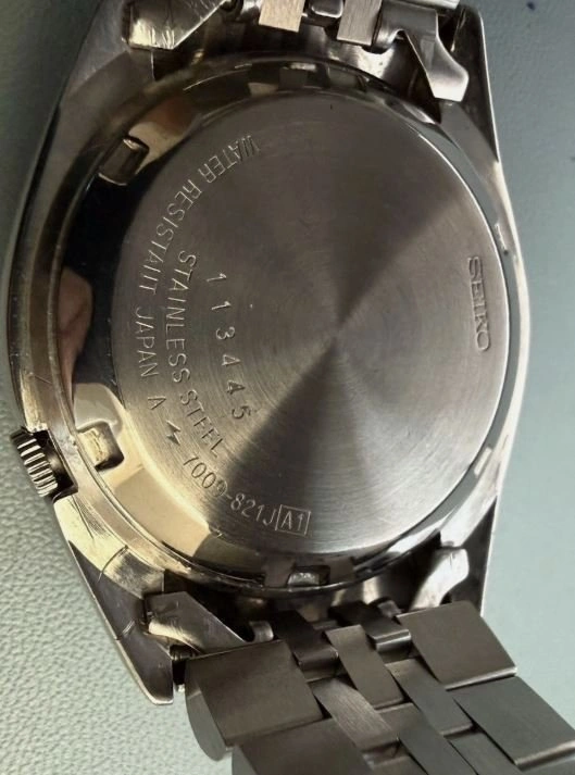 Seiko Blue Dial Automatic 17 Jewels Japan Day/Date Men Watch - photo 2