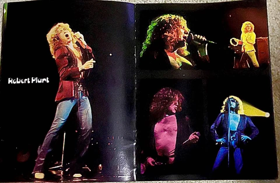 1977 Led Zeppelin “An Evening With Led Zeppelin” Tour Program - photo 4