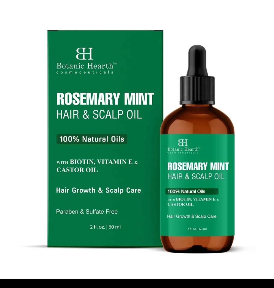 New sealed 60ml rosemary mint hair oil - photo 2