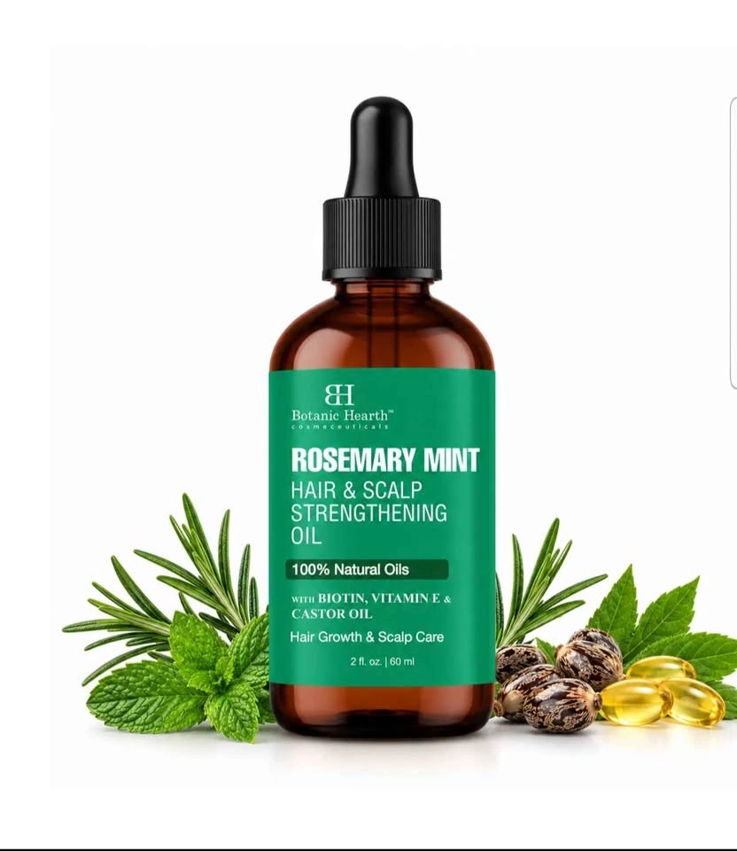 New sealed 60ml rosemary mint hair oil - photo 3