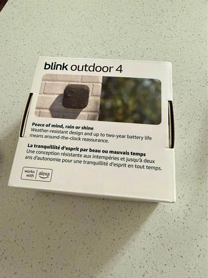 Brand unopened New Blink Outdoor 4 Security Camera System