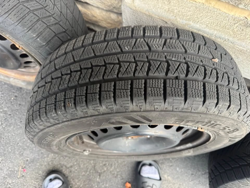 195/65R15 Winter Tires on Steel Rims - photo 5