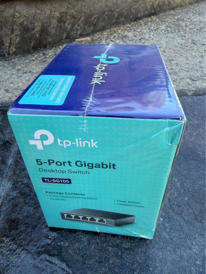 TP-Link 5-Port Gigabit Ethernet Switch – New & Sealed - photo 5