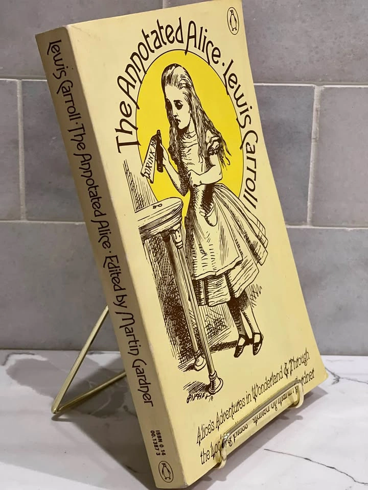 Vintage The Annotated Alice by Lewis Carroll (1985) - photo 4