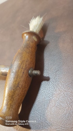 19THC VICTORIAN RACK & PINION MECHANICAL CORKSCREW WITH BRUSH - photo 4