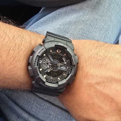 Casio G-Shock 5146 GA-110 Black Analog Digital Watch