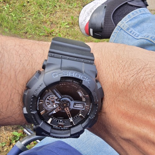 Casio G-Shock 5146 GA-110 Black Analog Digital Watch - photo 2