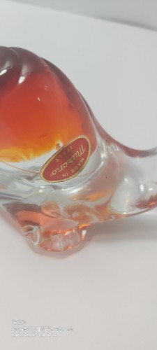 Vintage MURANO Snail Art Glass Long Neck 7.5" - ITALY - photo 4