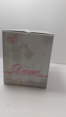 Set of 4 BOHEMIA CRYSTAL Glasses DIANA Liqueur - photo 5