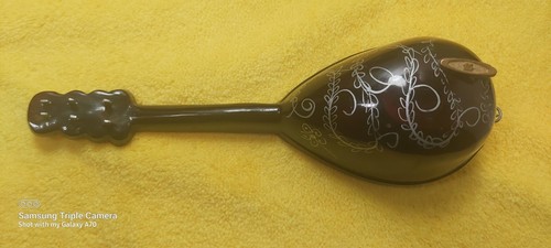 1950s Italian Bakelite Musical Mandolin/Guitar Music Box - photo 5