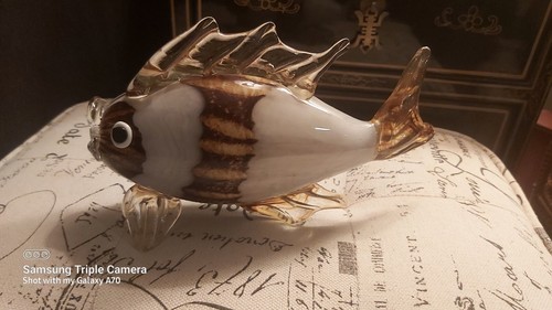 ART GLASS Fish - Murano Style Sea Ocean GLASS