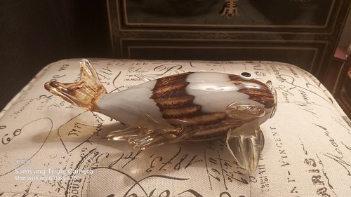ART GLASS Fish - Murano Style Sea Ocean GLASS - photo 5
