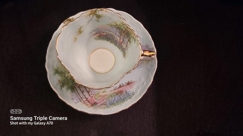 Aynsley Bluebell Time Saucer Light Blue Orphan Saucer - photo 3