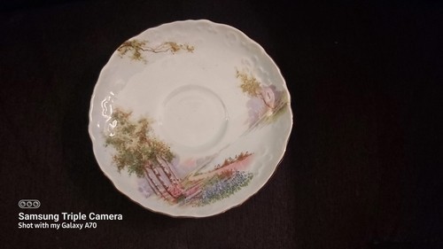 Aynsley Bluebell Time Saucer Light Blue Orphan Saucer - photo 4