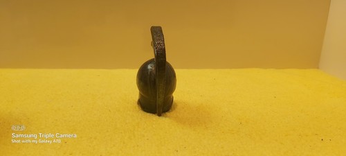 Ancient Greek Bronze Helmet Sculpture Handmade Statue - photo 5