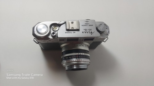 Rare Aires 35-IIIA L 35mm Film Camera JAPAN w/ H Coral F2.8 4.5c - photo 5