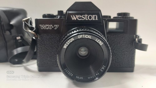 Weston WX-7 Film Camera - untested. As Is - photo 2