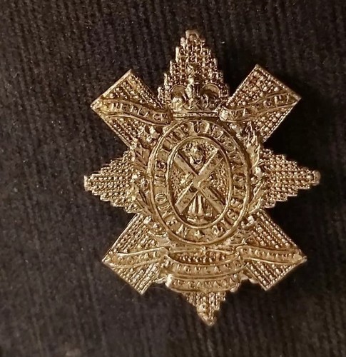 Royal Highland Regiment of Canada Queens Crown Black Watch hat b