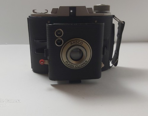 Ansco Flash Clipper 616 Roll Film Medium Format Camera Vintage