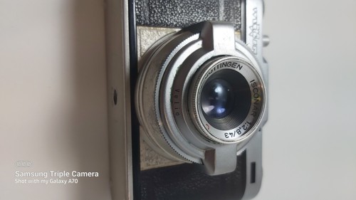 Wirgin Edixa 35mm Viewfinder Camera with Isco Isconar Lens - photo 4