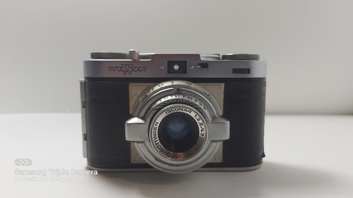 Wirgin Edixa 35mm Viewfinder Camera with Isco Isconar Lens - photo 5
