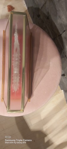 Hand Blown Glass Dragon Boat in Glass Case - photo 3