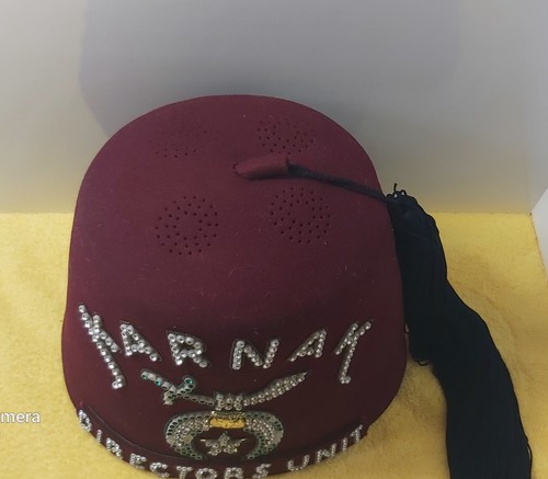 Vintage KARNAK Shriners Masonic FEZ HAT DIRECTORS UNIT - photo 2