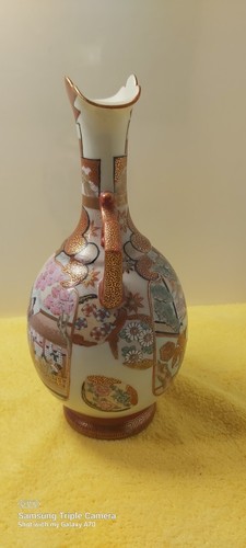 Hand Made Japanese Porcelain Vase 19th Century - photo 4