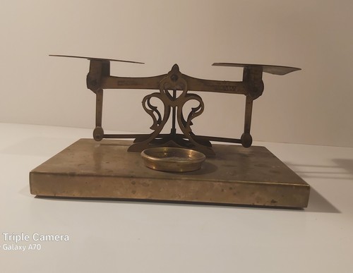 John Heath Birmingham Warranted Accurate Victorian Brass Scale