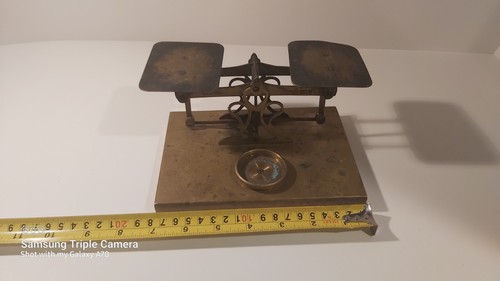 John Heath Birmingham Warranted Accurate Victorian Brass Scale - photo 5