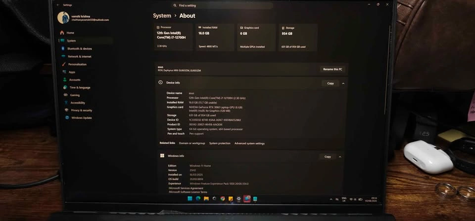 ASUS ROG Zephyrus M16 Gaming Laptop - photo 3