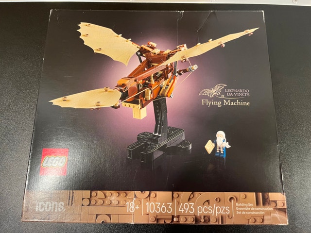 Lego Icons Leonardo Da Vinci's Flying Machine 10363